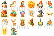 Magical Clipart Set, a Decorative Illustration by Pati Charm Studio (Thumbnail 3 of 8)