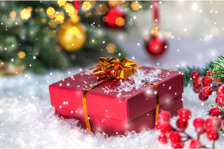 Christmas cards with snow and decor, a Holiday Photo by yanadjana