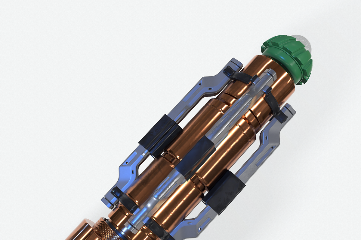 Sonic Screwdriver Sci-Fi PBR, an Object 3D Model by Daniel Mikulik (Photo 17 of 25)