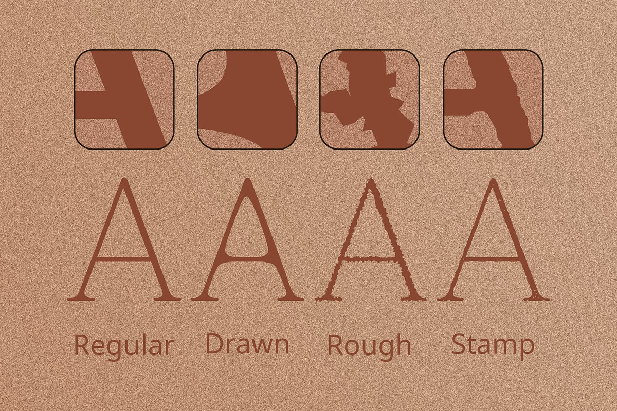 Leirent Vintage, a Serif Font by Craft Supply Co. (Photo 3 of 8)