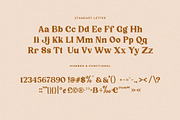 Laurasia Vintage Serif Font, a Serif Font by RantautypeStudio (Thumbnail 13 of 15)