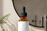 Amber Glass Dropper Bottle Mockup, a Packaging Mockup by Pixel Foundry (Thumbnail 3 of 6)
