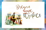 Lanhova | Brush Script, a Script Font by Jadatype.id (Thumbnail 3 of 6)
