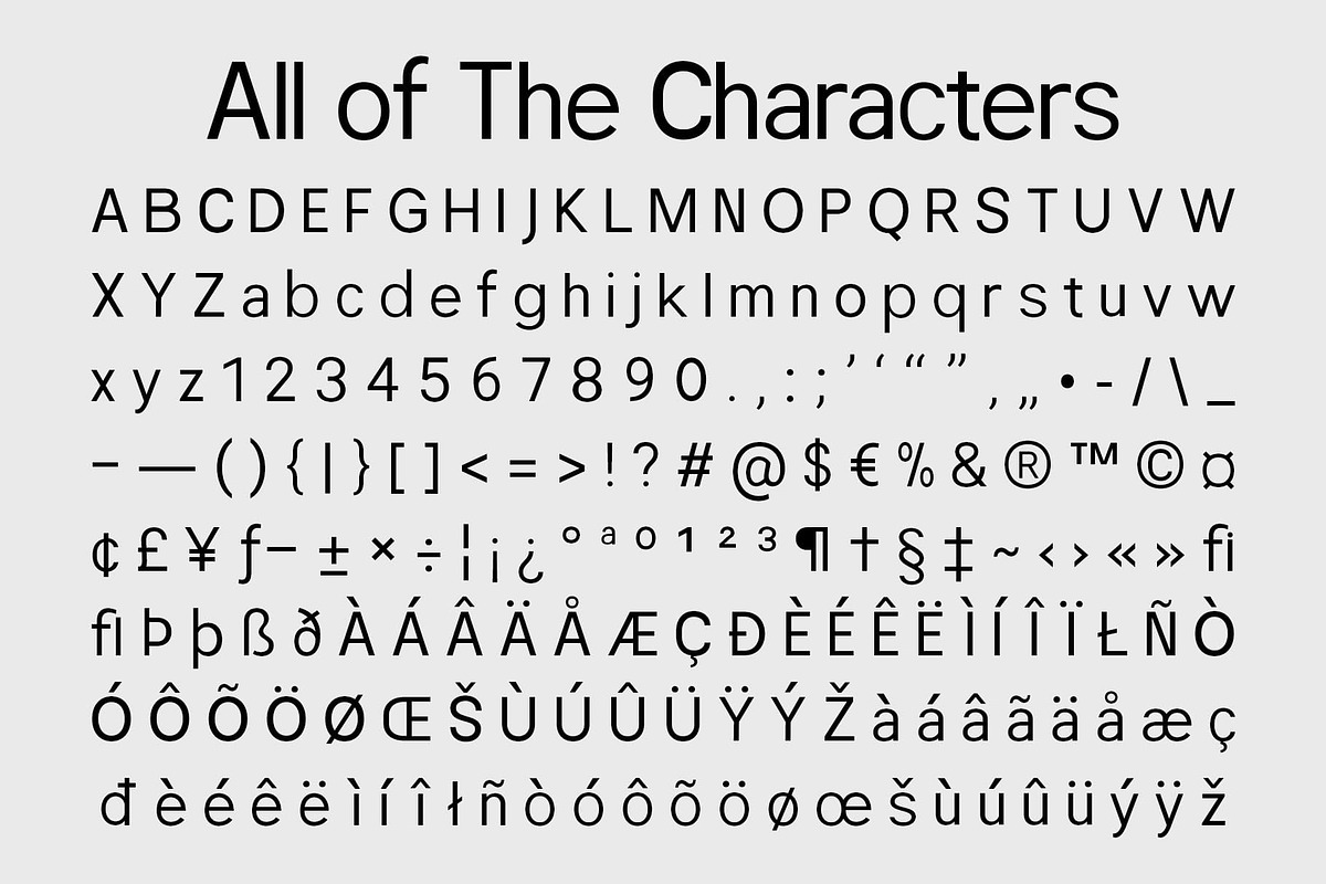 CS Solstice – Sans Serif Font, a Sans Serif Font by Craft Supply Co. (Photo 8 of 8)