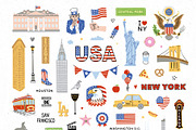 USA Clipart Collection, an Illustration by Redchocolate (Thumbnail 3 of 9)