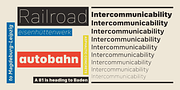 Bahn, a Sans Serif Font by Stawix (Thumbnail 5 of 9)