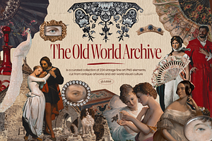 The Old World Archive Vintage Art