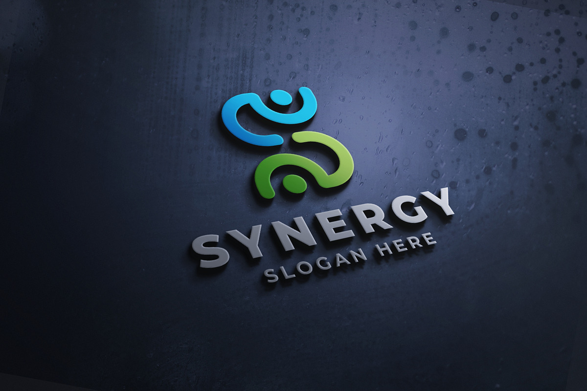 Synergy Letter S Logo, a Branding & Logo Template by Design_Planet (Photo 2 of 5)