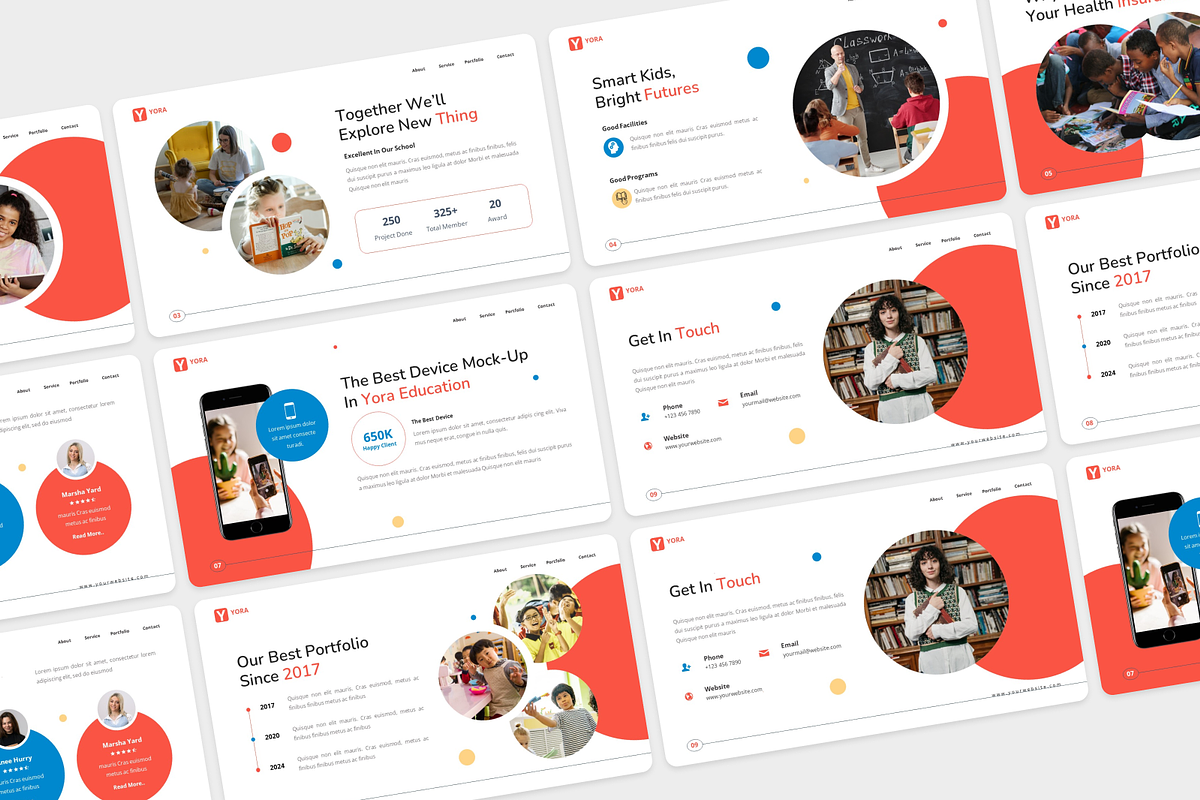 Kids Education PowerPoint, a Presentation Template by Annora Studio (Photo 4 of 5)