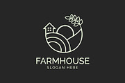 Farmhouse - Farm Logo Template, a Branding & Logo Template by Creattlle (Thumbnail 4 of 4)