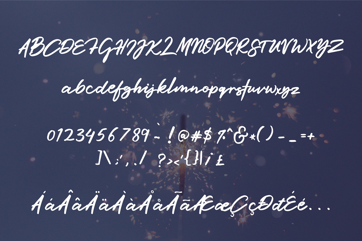 Glitter City Font Trio + Logos, a Script Font by theinkaffair (Photo 10 of 10)