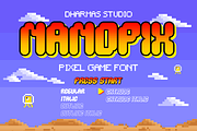Nano Pix - Pixel Game Family, a Font by Dharmas Foundry (Thumbnail 1 of 12)