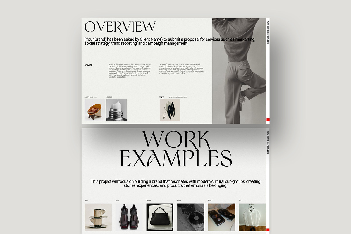 AURA | Brand Proposal Presentation, a Presentation Template by Work_Stock (Photo 10 of 10)