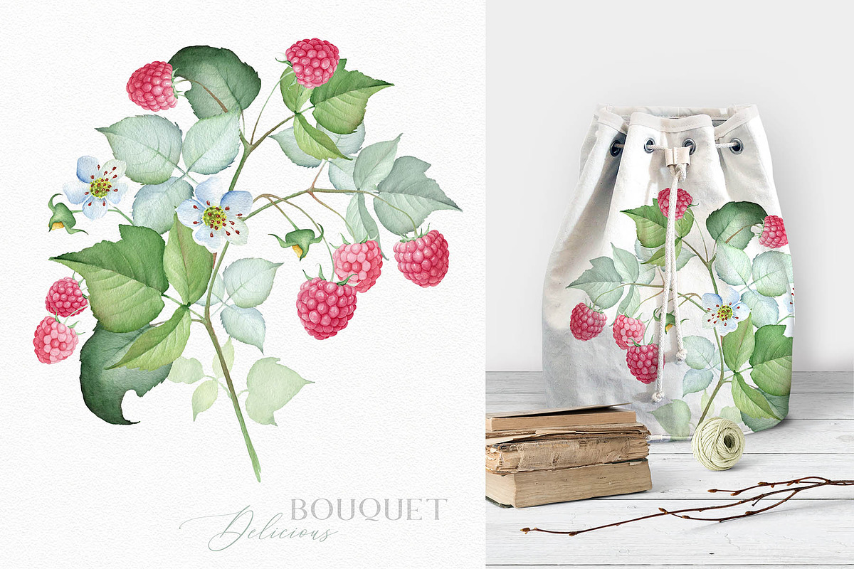 Delicate Watercolor Florals, a Decorative Illustration by Eva Katerina (Photo 6 of 25)