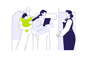 Welcome passengers abstract concept, a Transportation Illustration by Visual Generation