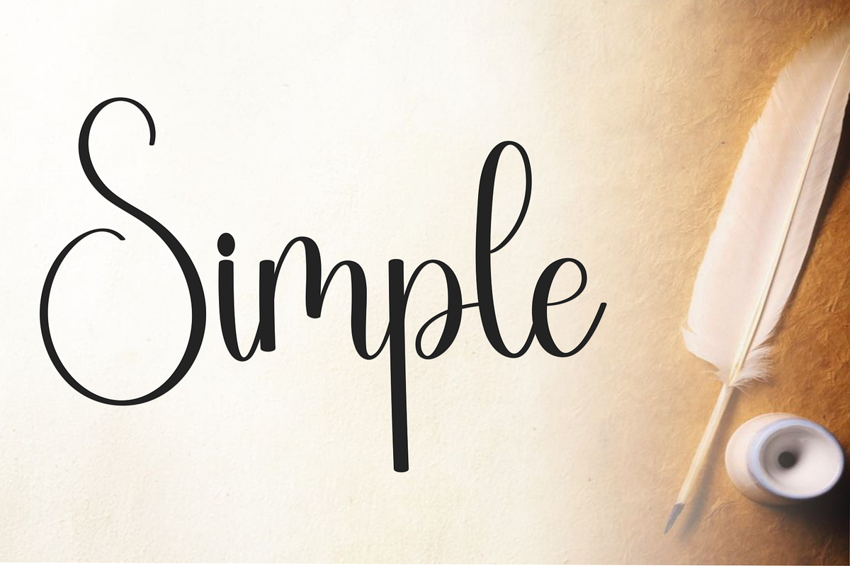 Angelina Calligraphy, a Handwritten Font by FreshTypeINK (Photo 5 of 8)