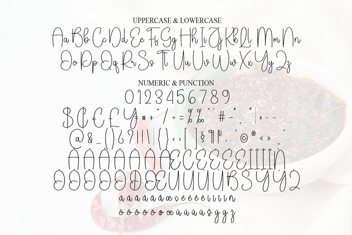 Spicyhot | Script Font, a Handwritten Font by Scratchones (Photo 7 of 9)