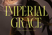 Imperial Grace - Modern Classic, a Serif Font by Novitype (Thumbnail 1 of 12)