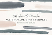 Watercolor Brushstrokes Brush Pack, a Brush Add-On by Chelsea Bromley (Thumbnail 1 of 4)