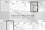 Printable Travel & Vacation Planner, a Stationery Template by BRANDcontent (Thumbnail 1 of 6)