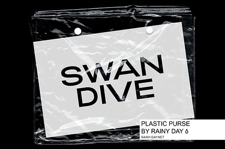 Plastic purse / bag mock-up