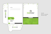 Presentation Folder Design Template, a Stationery Template by ContestDesign (Thumbnail 2 of 4)