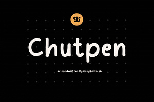 Chutpen - The Editorial Font