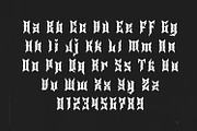 Raven Faith - a Satanic Display Font, a Blackletter Font by creativemedialab (Thumbnail 3 of 9)