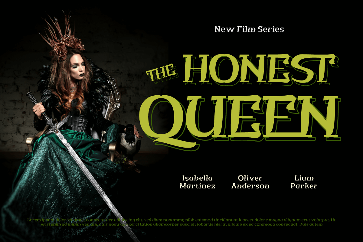 Qituen - Classic Modernism Font, a Sans Serif Font by twinstd (Photo 5 of 10)