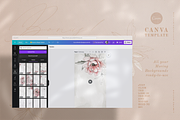 Floral Social Media Backgrounds, a Social Media Template by A Second of Whimsy (Thumbnail 3 of 5)
