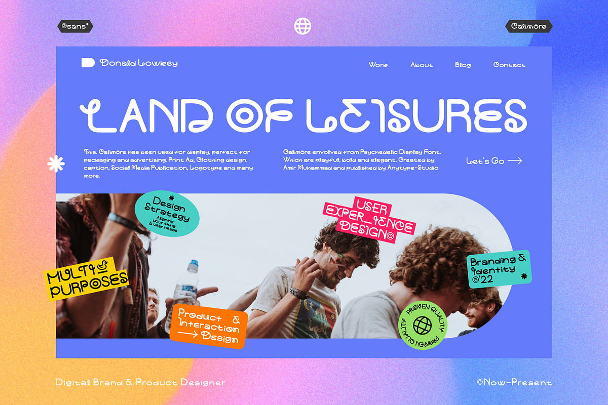 Calimöre Playful Sans, a Sans Serif Font by Any-Type® Foundry (Photo 3 of 7)