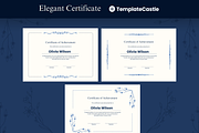 Canva Certificate Templates, a Design Template by TemplateCastleStore (Thumbnail 1 of 5)