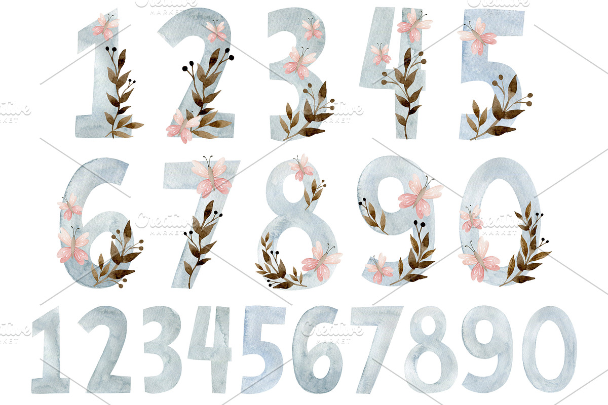 Watercolor autumn collection., a Decorative Illustration by Kira Konoshenko (Photo 22 of 26)