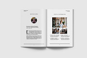 A5 Minimal Magazine Template III, a Magazine Template by Uloel Design (Thumbnail 4 of 12)