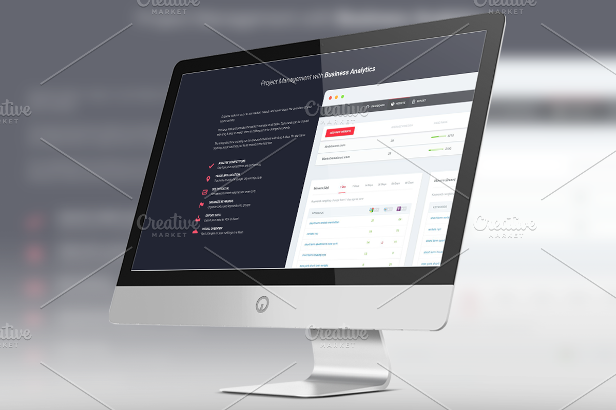 Buddhi - SaaS Landing Page PSD, an App Template by Pentaclay (Photo 8 of 8)