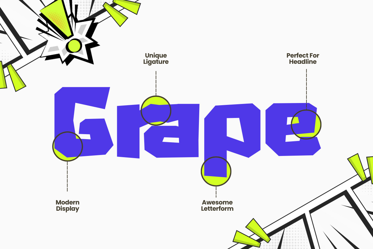 Fishel - Modern Comic Display Font, a Sans Serif Font by Afkari Studio (Photo 12 of 14)