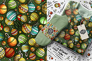 7 New Year Cartoon Seamless Patterns, a Pattern Graphic by BALABOLKA (Thumbnail 7 of 8)