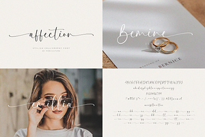 Calligraphy Font Bundle Voll II