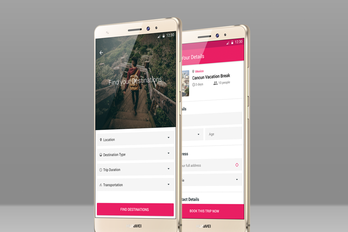 Travel - Material Design Templates, a Templates & Theme by UICreative (Photo 5 of 5)
