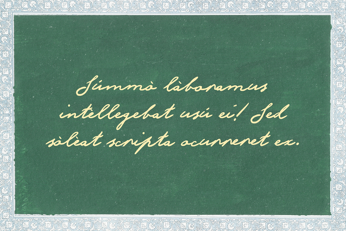 HaleuangKatineung Handwritten Script, a Handwritten Font by Perplexitics (Photo 3 of 9)