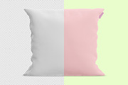 Square pillow mockup. Product mockup, a Mockup by NatalyaZelenova (Thumbnail 3 of 5)