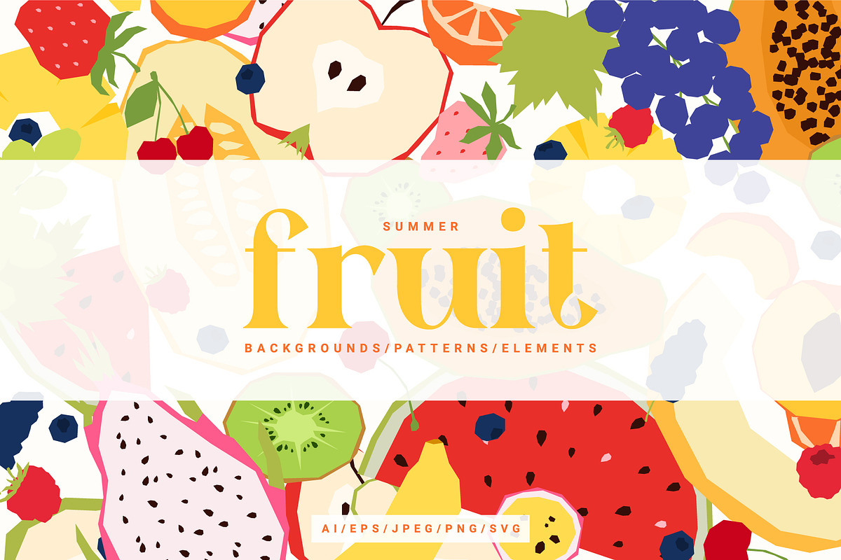 Summer fruit, a Food Illustration by Andrey Yaroslavtsev (Photo 1 of 9)