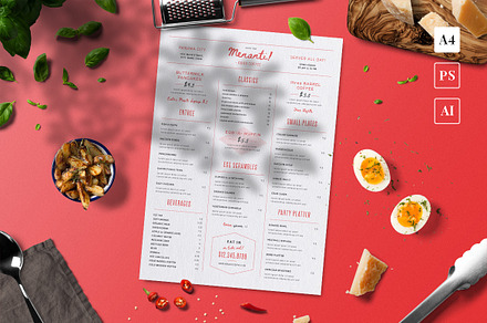 Classic Food Menu