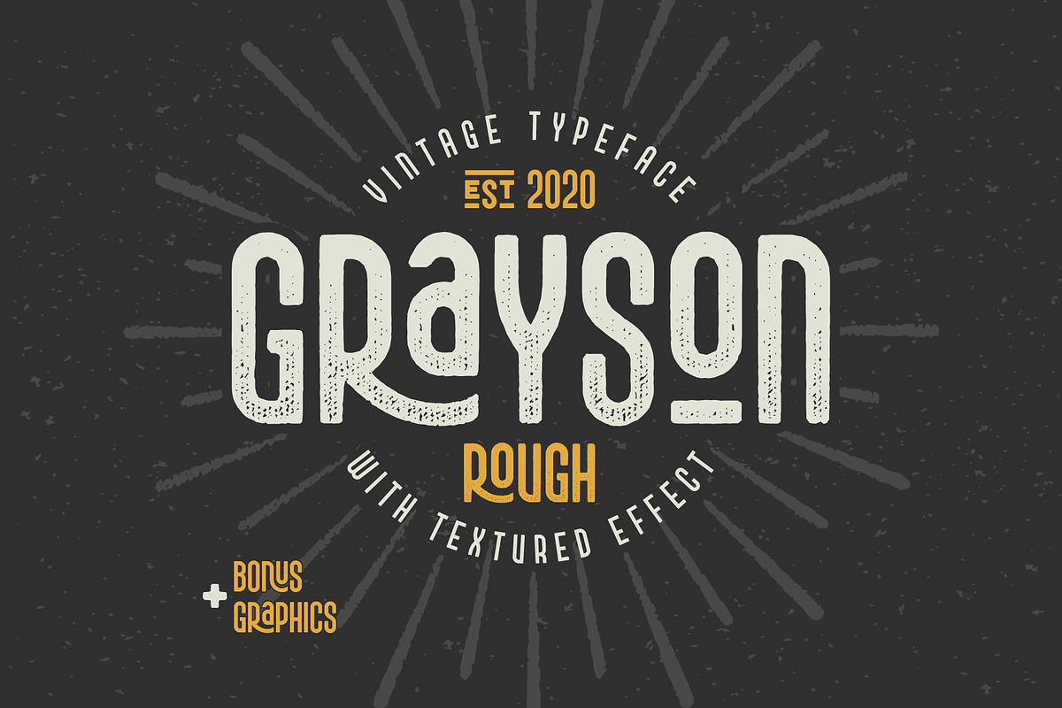 Grayson Font Pack. 55% OFF! preview 4