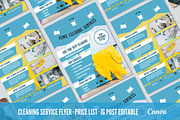 Marketing Kit Cleaning Business, a Marketing Template by PaolaroiDesign (Thumbnail 1 of 5)