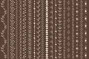 Vector Pattern Brushes Set, a Brush Add-On by LarysaZabrotskaya (Thumbnail 2 of 5)