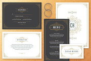 Wedding Invitation Suite, an Invitation Template by Vasya Kobelev (Thumbnail 2 of 9)