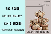 Whimsical Easter Koala Clipart Bundl, an Illustration by SVGArt (Thumbnail 6 of 7)
