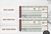 Editable Boarding Pass Template, a Card Template by YasdeyDesigns (Thumbnail 7 of 7)