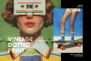 Vintage Dotted Print Photo Effect, a Layer Style Add-On by Design Squad (Thumbnail 1 of 3)